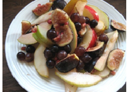 FRUIT SALAD RECIPE WITH BALSAMIC DRESSING